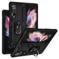 Samsung Galaxy Z Fold3 5G Hybrid Case with Metal Kickstand - Black