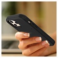 iPhone 12 Pro Max Hybrid Case with Hidden Mirror & Card Slot - Black