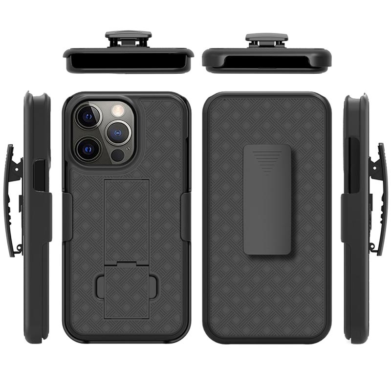 Iphone 11 pro max case with screen protector and belt clip Clearance