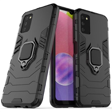 Samsung Galaxy A03s Hybrid Case with Ring Holder