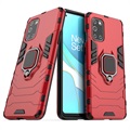 OnePlus 8T Hybrid Case with Ring Holder - Red