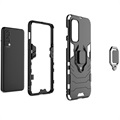 OnePlus Nord 2 5G Hybrid Case with Ring Holder - Black