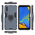 Samsung Galaxy A7 (2018) Hybrid Case with Ring Holder - Grey