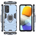 Samsung Galaxy M23/F23 Hybrid Case with Ring Holder - Blue