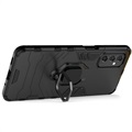 Samsung Galaxy M52 5G Hybrid Case with Ring Holder - Black