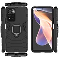 Xiaomi Redmi Note 11 Pro/Note 11 Pro+ Hybrid Case with Ring Holder - Black