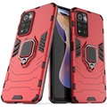 Xiaomi Redmi Note 11 Pro/Note 11 Pro+ Hybrid Case with Ring Holder - Red