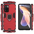 Xiaomi Redmi Note 11 Pro/Note 11 Pro+ Hybrid Case with Ring Holder - Red