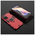 Xiaomi Redmi Note 11 Pro/Note 11 Pro+ Hybrid Case with Ring Holder - Red