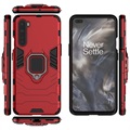 OnePlus Nord Hybrid Case with Ring Holder - Red