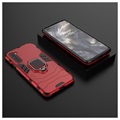 OnePlus Nord Hybrid Case with Ring Holder - Red