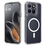 Topme Custodia In Silicone Per Motorola Edge 70 Fusion – Morbida, Antiurto E Con Bordi Rialzati (Blu Zaffiro)