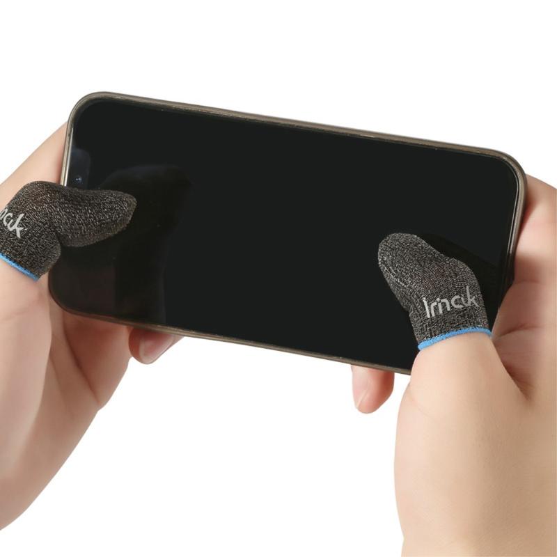 1 Paar Gaming Fingerhülsen – Atmungsaktiv, Schweißfest, Für Besseren Grip Beim Handy-Gaming (z.B. PUBG)