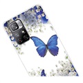 IMD Xiaomi Redmi Note 11 Pro/Note 11 Pro+ TPU Case - Blue Butterfly