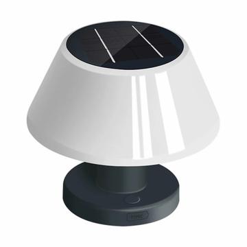 IP54 Waterproof Solar Desk Lamp with 4-Level Brightness - Warm White