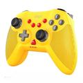 IPEGA PG-SW020 Bluetooth Wireless Game Controller Gamepad with Six-axis Dual Motor Vibration for Nintendo Switch/PS3/Android/PC - Yellow