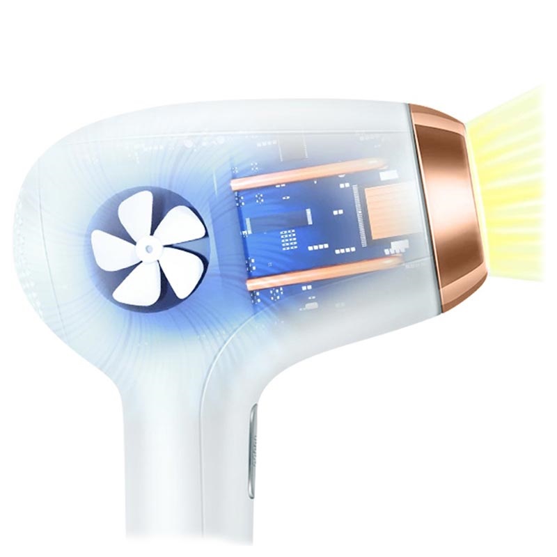 IPL Photon Pulse Hair Removal Laser Epilator T41 - White IPL Photon Pulse Hair Removal Laser Epilator T41 - White