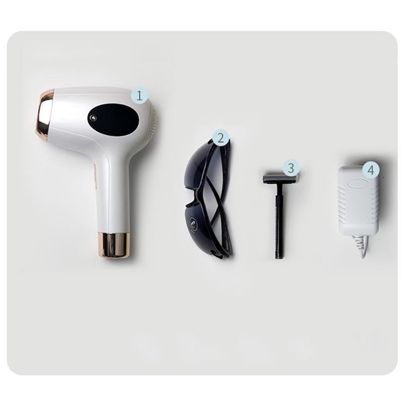 IPL Photon Pulse Hair Removal Laser Epilator T41 - White IPL Photon Pulse Hair Removal Laser Epilator T41 - White
