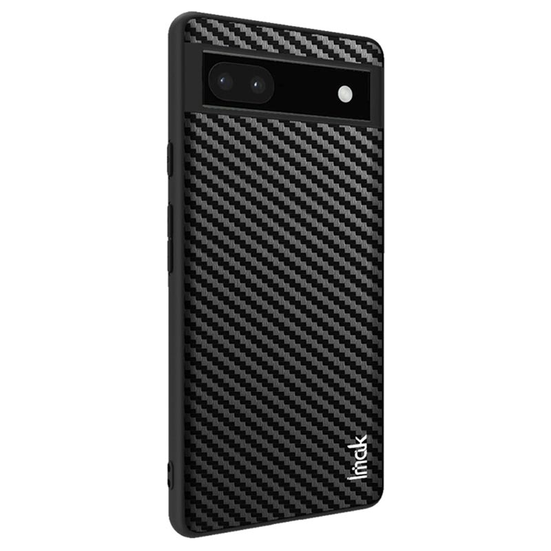 Imak LX5 Google Pixel 6a Hybrid Case Carbon Fiber Black