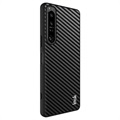 Imak LX-5 Sony Xperia 1 IV Hybrid Case - Carbon Fiber - Black
