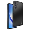 Samsung Galaxy A54 5G Imak Ruiyi Hybrid Case - Carbon Fiber - Black