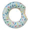 Inflatable Swim Ring / Swimming Tube for Beach, Pool - Blue Donut