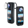 Insta360 X5 Puluz PU749T Tempered Glass Lens Covers