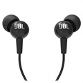 JBL C100SI In-Ear Headphones with Microphone - Black