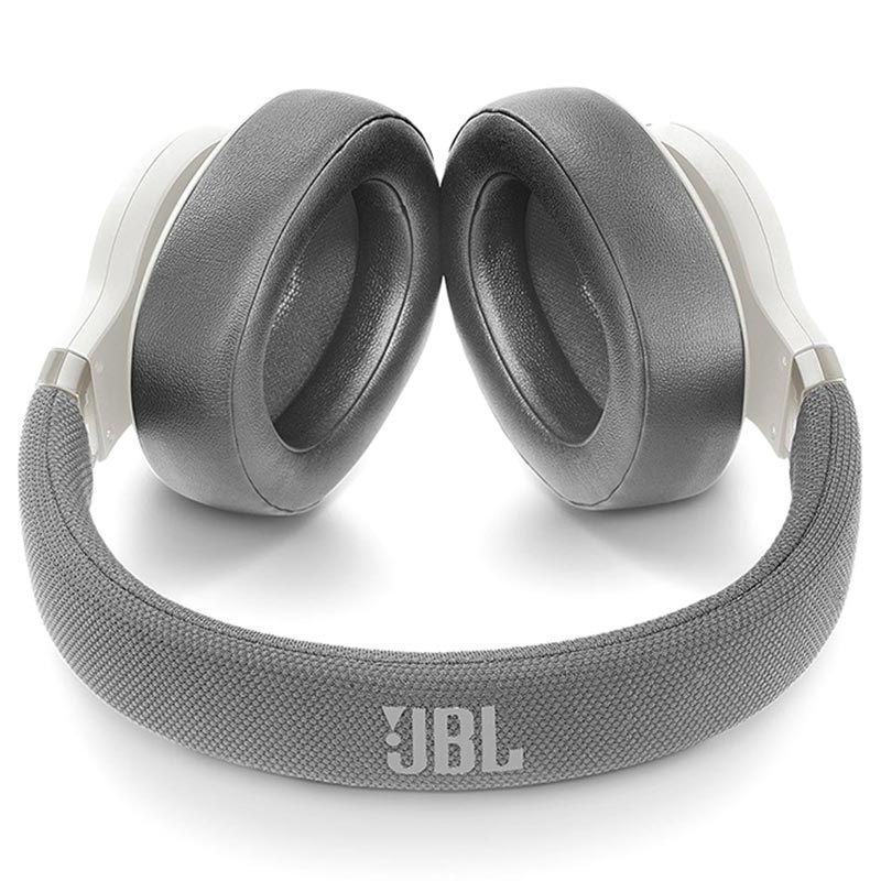 JBL E65BTNC Over-Ear Wireless Headphones (Bulk Satisfactory) - White