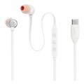 JBL Tune 310C Pure Bass USB-C In-Ear Headphones - White