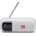 JBL Tuner 2 Portable Bluetooth Speaker with DAB/DAB+ and FM Radio - White