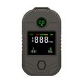 JCX-18D Portable 4-in-1 CO Detector - Temperature, Humidity, TVOC Monitor, Flashlight - Grey