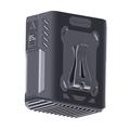 JF130 Portable Waist Fan with LED Light - 8000mAh - Black