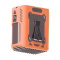 JF130 Portable Waist Fan with LED Light - 8000mAh - Orange