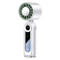 JF163 3-in-1 Handheld Fan with 199-Speed Levels - 4000mAh - White