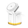 JJT-C53 5-in-1 Magnetic Wireless Charger with Cooler - Qi2.2 25W - White