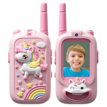 JK200 Kids Video Walkie-Talkie with Camera - 2 Pcs.