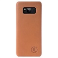 Samsung Galaxy S8 JT Berlin Kreuzberg Leather Cover - Cognac