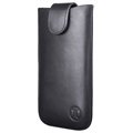 JT Berlin Premium Slim Leather Pouch - ML - Black