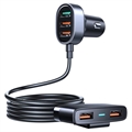 Joyroom JR-CL03 Pro 5-Port USB Fast Car Charger - 45W