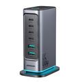 Joyroom JR-TCM02 65W GaN Multiport Desktop Charging Station - Dark Gray