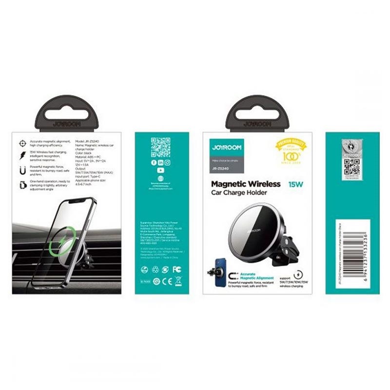 Joyroom JRZS240 Wireless Car Charger / Holder