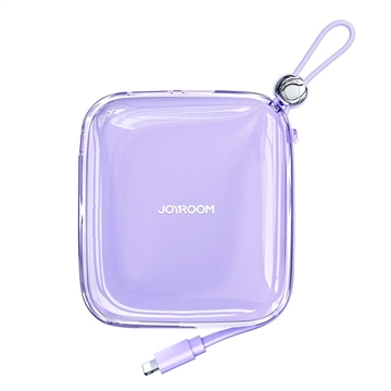 Joyroom Jelly Lightning Mini Power Bank - 10000mAh/22.5W - Violet