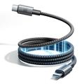 Joyroom S-A65 Magnetic USB-C Cable - 100W/1.2m - Black
