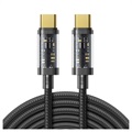 Joyroom S-CC100A20 Braided USB-C Cable - 100W, 2m - Black
