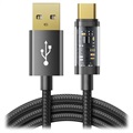 Joyroom USB-A/USB-C Fast Charging Data Cable - 1.2m - Black