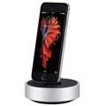 Just Mobile HoverDock Charging Stand for iPhone - Black / Silver