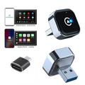 K16C Mini 2-in-1 Wireless Android Auto and CarPlay Adapter