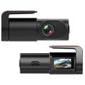 K8 1080p WiFi Dash Cam - Night Vision, Voice Control, 140 Wide-Angle Lens - Black