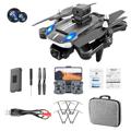 Foldable Drone with 4K Camera and 4-Way Obstacle Avoidance K8 (Open-Box Satisfactory) - Black